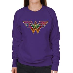 Wonder Woman 1984 WW Colour Logo Women's Sweatshirt