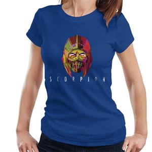 Mortal Kombat Scorpion Mask Women's T-Shirt