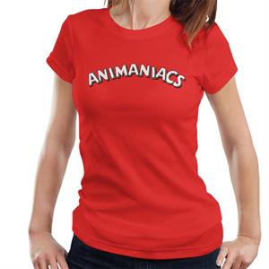 Animaniacs Classic Text Logo Women's T-Shirt