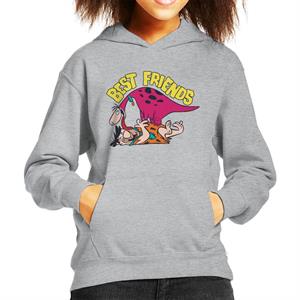 The Flintstones Best Friends Fred & Dino Kid's Hooded Sweatshirt