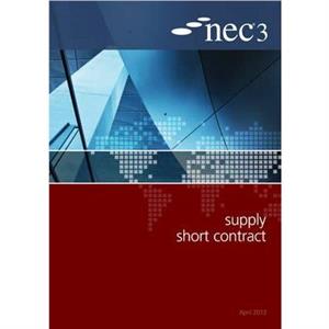 NEC3 Supply Short Contract SSC by NEC