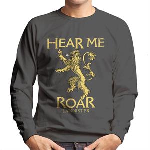 Game Of Thrones Lannister Hear Me Roar Men's Sweatshirt