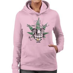 War Why Can't We Be Friends Leaf Cover Art Women's Hooded Sweatshirt