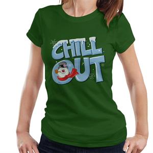 Frosty The Snowman Chill Out Women's T-Shirt