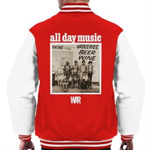 War All Day Music Cover Art Men's Varsity Jacket