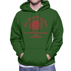 National Lampoons Christmas Vacation Knotted Lights Men's Hooded Sweatshirt