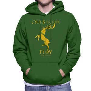 Game Of Thrones Baratheon Ours Is The Fury Men's Hooded Sweatshirt