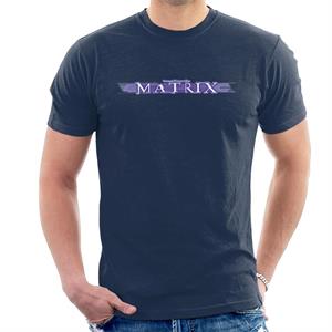 The Matrix Purple Logo Men's T-Shirt