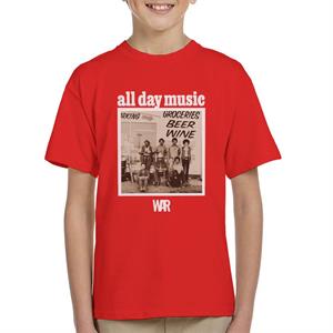 War All Day Music Cover Art Kid's T-Shirt