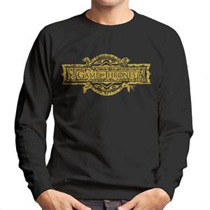 Game Of Thrones Opening Scene Logo Men's Sweatshirt