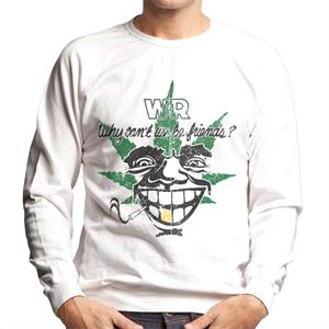 War Why Can't We Be Friends Leaf Cover Art Men's Sweatshirt