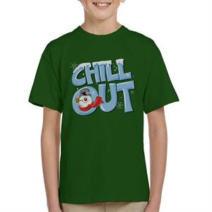 Frosty The Snowman Chill Out Kid's T-Shirt