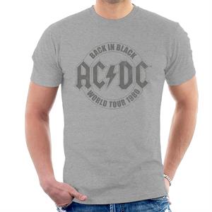 ACDC Back In Black World Tour 1980 Men's T-Shirt