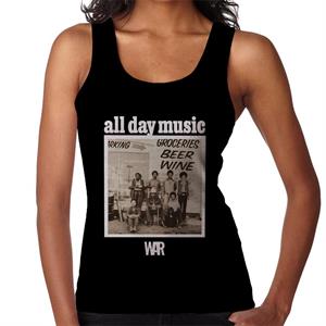 War All Day Music Cover Art Women's Vest