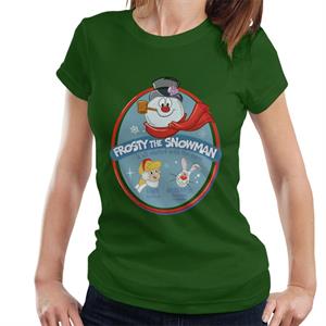 Frosty The Snowman It All Started With The Snow Women's T-Shirt