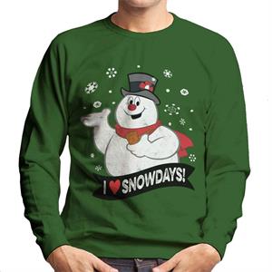 Frosty The Snowman I Love Snowdays Men's Sweatshirt