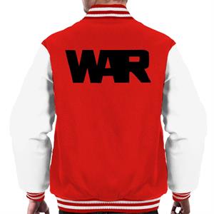 War Block Text Logo Men's Varsity Jacket