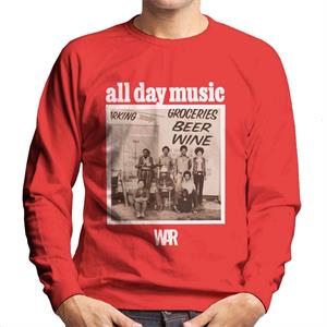 War All Day Music Cover Art Men's Sweatshirt