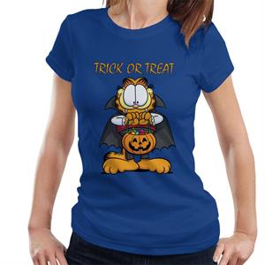 Garfield Halloween Trick Or Treat Women's T-Shirt