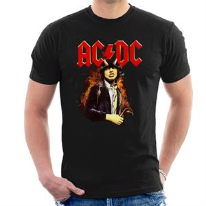 ACDC Angus Young Horns Men's T-Shirt