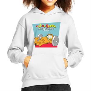 Garfield Out Of Shape Kid's Hooded Sweatshirt