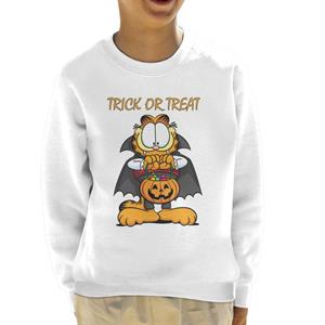 Garfield Halloween Trick Or Treat Kid's Sweatshirt