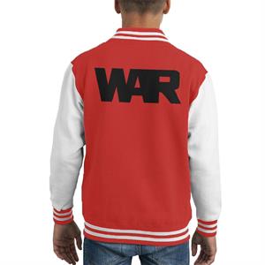 War Block Text Logo Kid's Varsity Jacket