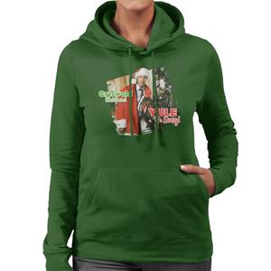 National Lampoons Christmas Vacation Yule Be Sorry Women's Hooded Sweatshirt