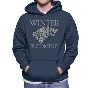 Game Of Thrones House Stark Winter Is Coming Men's Hooded Sweatshirt