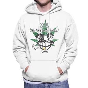 War Why Can't We Be Friends Leaf Cover Art Men's Hooded Sweatshirt