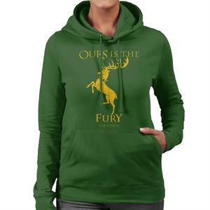 Game Of Thrones Baratheon Ours Is The Fury Women's Hooded Sweatshirt