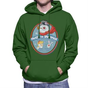 Frosty The Snowman It All Started With The Snow Men's Hooded Sweatshirt