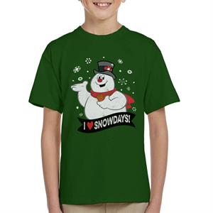 Frosty The Snowman I Love Snowdays Kid's T-Shirt