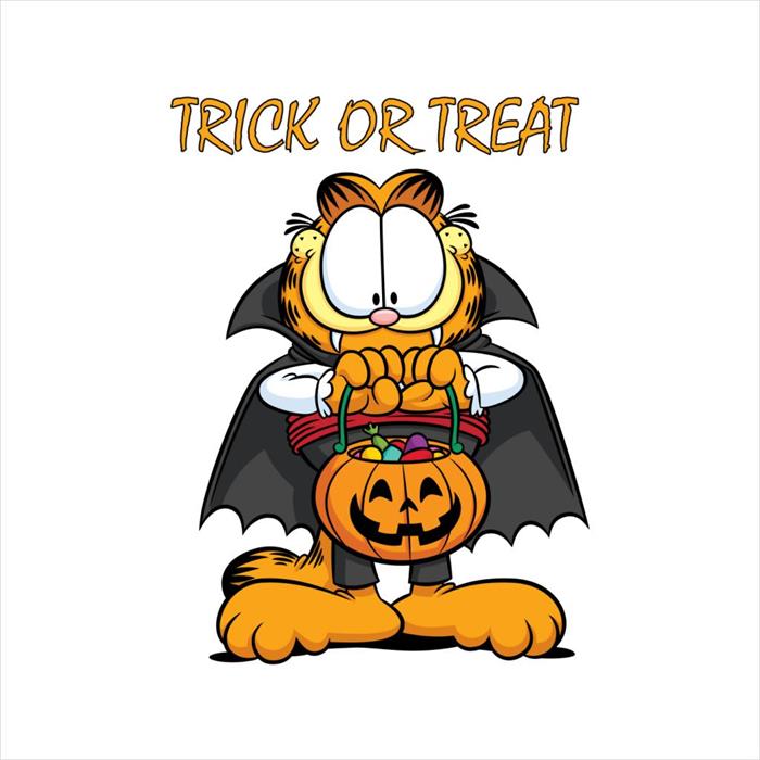 Garfield Halloween Trick Or Treat Kid's TShirt ShopOnTV