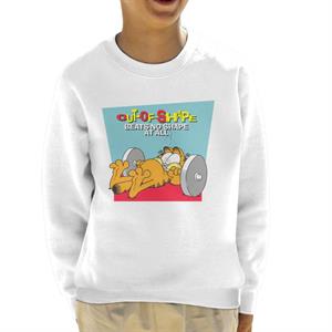 Garfield Out Of Shape Kid's Sweatshirt