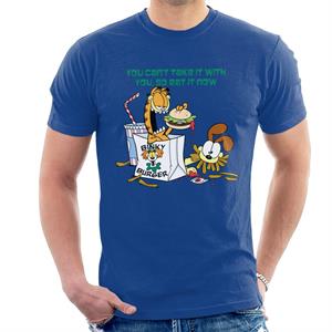 Garfield Burger Eat It Now Men's T-Shirt