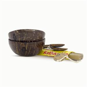 Tovi Couples Coconut Bowl Set