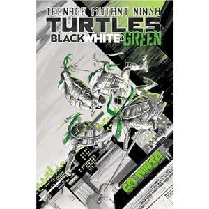 Teenage Mutant Ninja Turtles Black White and Green by Paulina Ganucheau