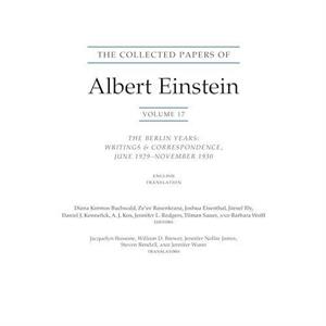 The Collected Papers of Albert Einstein Volume 17 Translation Supplement by Albert Einstein