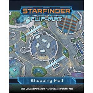 Starfinder FlipMat Shopping Mall by Damien Mammoliti