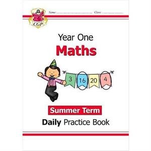 KS1 Maths Year 1 Daily Practice Book Summer Term by CGP Books