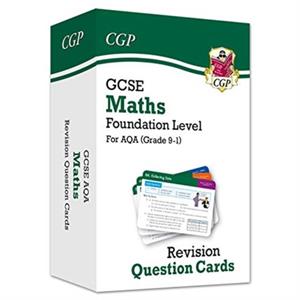 GCSE Maths AQA Revision Question Cards  Foundation by CGP Books