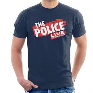 The Police Live In Concert Men's T-Shirt