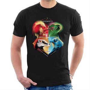 Harry Potter Animals Of Each Hogwarts House Men's T-Shirt