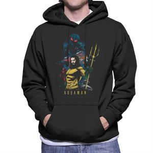 Aquaman Vs Black Manta Men's Hooded Sweatshirt