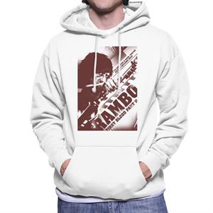 Rambo First Blood Part II Youve Got To Become War Men's Hooded Sweatshirt