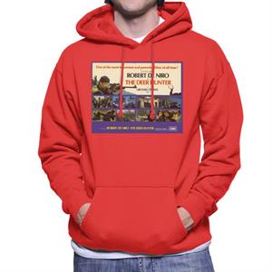 The Deer Hunter Film Montage Poster Men's Hooded Sweatshirt
