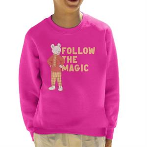 Rupert Follow The Magic Adventure Kid's Sweatshirt