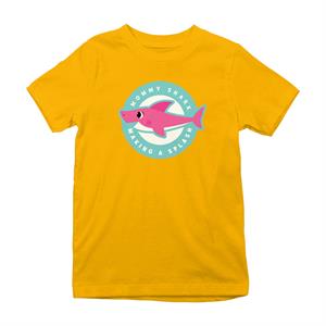 Baby Shark Mommy Shark Making A Splash Kid's T-Shirt