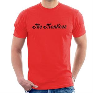 The Monkees Black Logo Men's T-Shirt